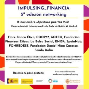 Logotipo de grupo de Impulsing Financia: recursos para la financiación de la Economía Social